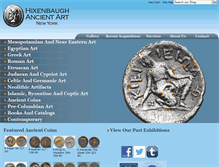 Tablet Screenshot of hixenbaugh.net